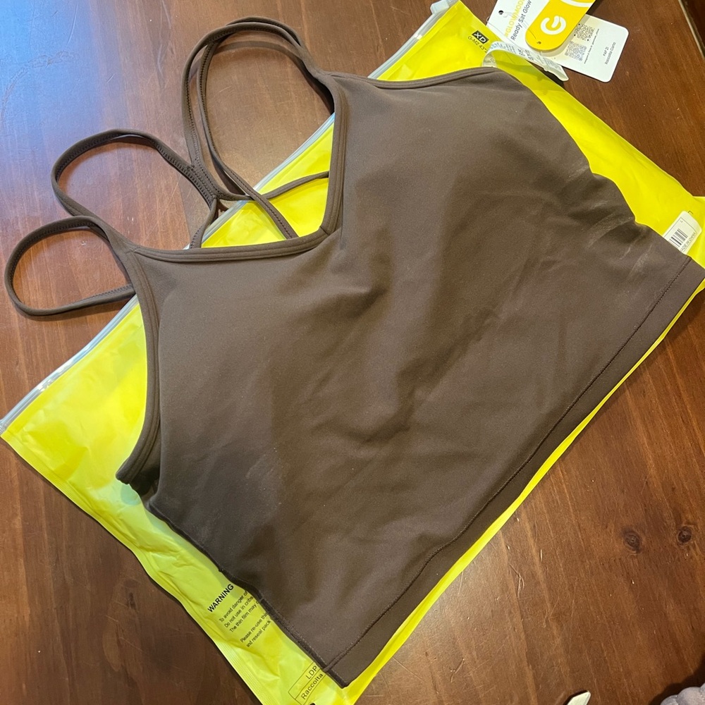 Glow mode bra/tank. Buttery soft NWT